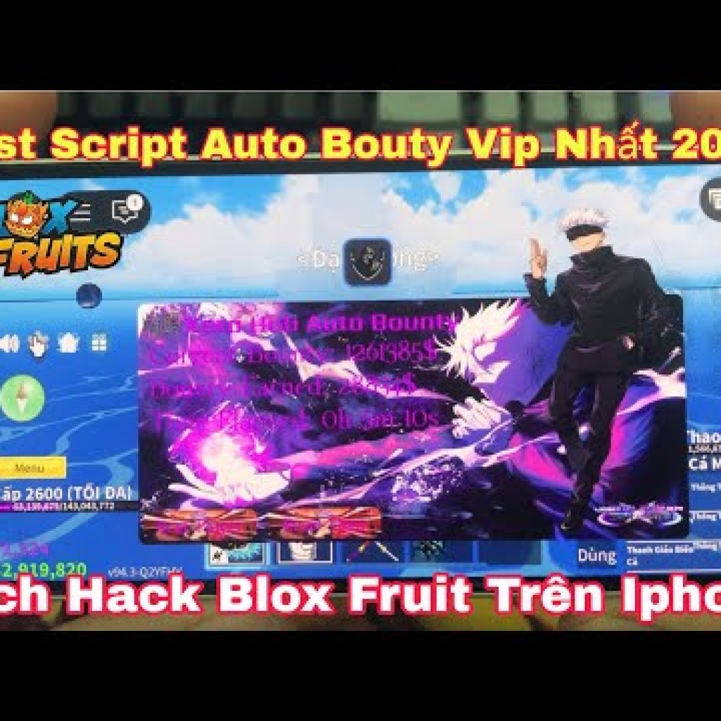 Bí quyết săn Bounty trên iPhone và Hack Blox Fruit 21 mới nhất trên iOS Bí quyết săn Bounty trên iPhone và Hack Blox Fruit 21 mới nhất trên iOS