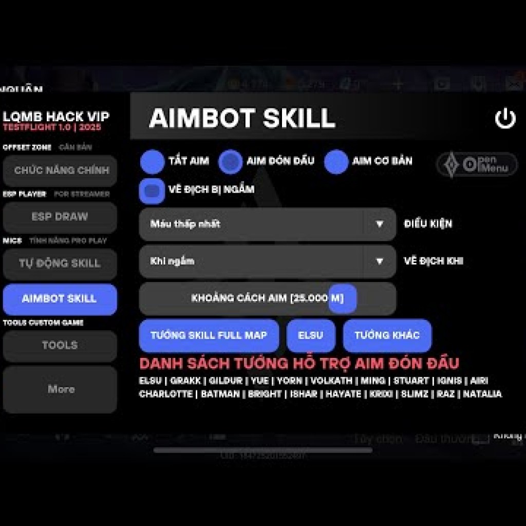 Cập Nhật Hack Map Chấp Tố Liên Quân Mùa Mới – AIM Elsu Unlock Skin – AOV Hack Phiên Bản Trả Phí Mới Nhất Cập Nhật Hack Map Chấp Tố Liên Quân Mùa Mới – AIM Elsu Unlock Skin – AOV Hack Phiên Bản Trả Phí Mới Nhất