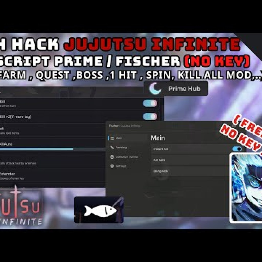 Cách Hack JuJutsu Infinite New 2 Script Prime Fischer Hub Không Cần Key – Roblox Rum Hub Cách Hack JuJutsu Infinite New 2 Script Prime Fischer Hub Không Cần Key – Roblox Rum Hub