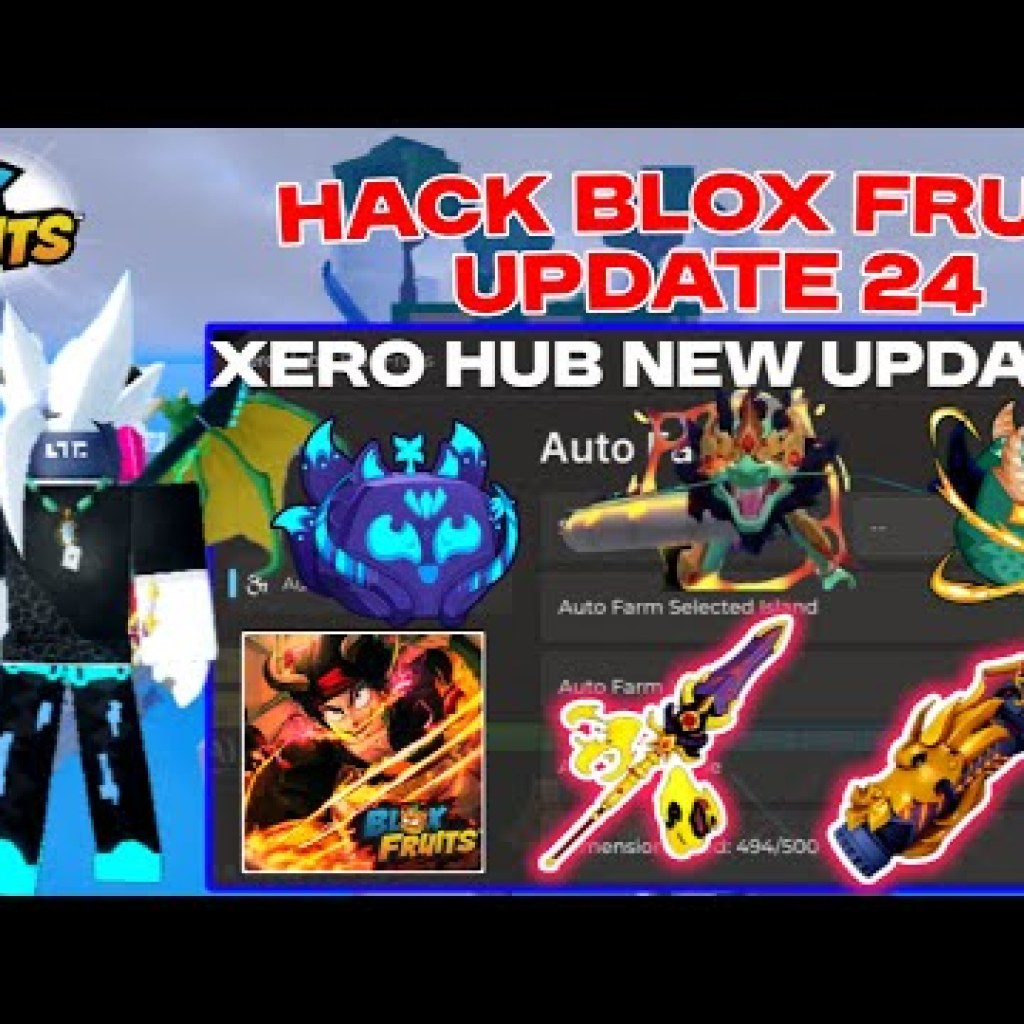 Hướng dẫn Hack Blox Fruit Update 24 với Script Xero Hub mới nhất tự động farm Mastery – TBoy Roblox Hướng dẫn Hack Blox Fruit Update 24 với Script Xero Hub mới nhất tự động farm Mastery – TBoy Roblox