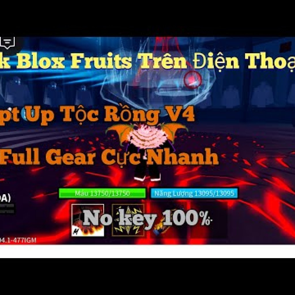 Hướng dẫn hack Blox Fruits Update 25 – Script Up Tộc Rồng V4 miễn phí Hướng dẫn hack Blox Fruits Update 25 – Script Up Tộc Rồng V4 miễn phí
