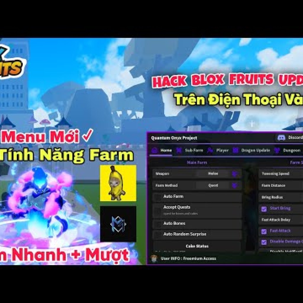Hack Blox Fruits Delta X VNG trên điện thoại: Hướng dẫn cho người mới hack full tính năng farm mới Hack Blox Fruits Delta X VNG trên điện thoại: Hướng dẫn cho người mới hack full tính năng farm mới