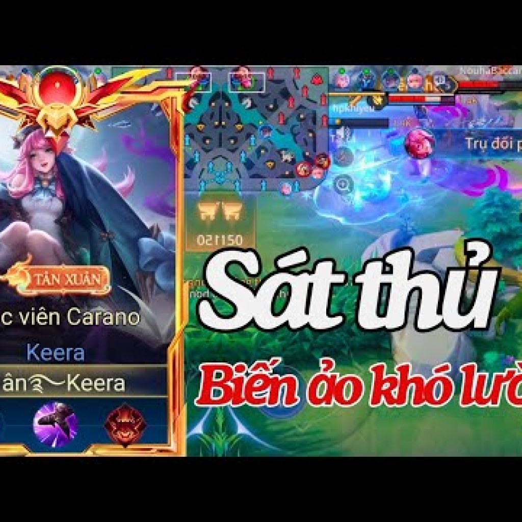 LIÊN QUÂN Keera – Sát thủ biến hình khó lường, bước chân không thể bị địch cản trở LIÊN QUÂN Keera – Sát thủ biến hình khó lường, bước chân không thể bị địch cản trở