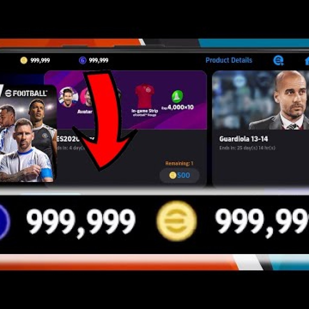 Hướng dẫn HACKMOD eFootball 2025 Apk: Nhận vô hạn Coins GP trên iOS và Android Hướng dẫn HACKMOD eFootball 2025 Apk: Nhận vô hạn Coins GP trên iOS và Android