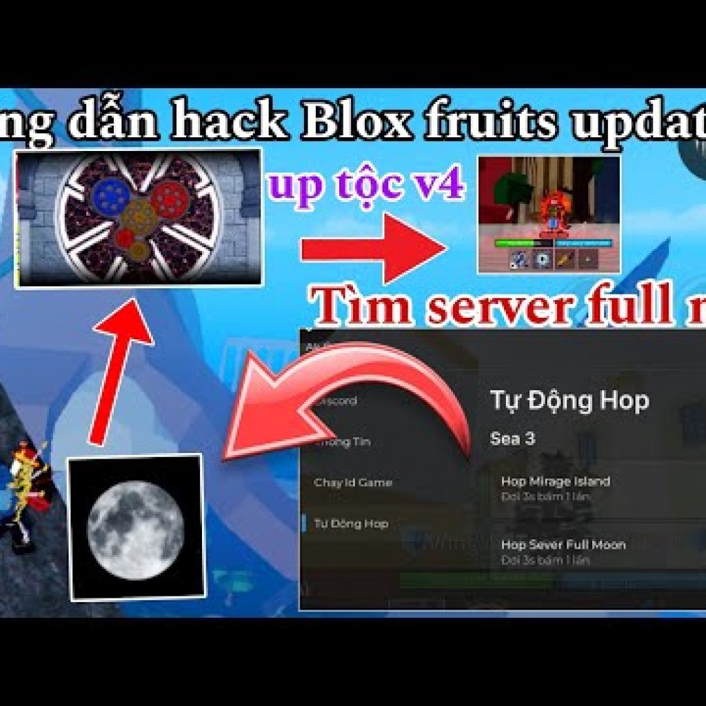 Hướng dẫn hack và up tộc v4 Blox fruits trên điện thoại với script up tộc v4 – Tìm server full mon hiệu quả Hướng dẫn hack và up tộc v4 Blox fruits trên điện thoại với script up tộc v4 – Tìm server full mon hiệu quả