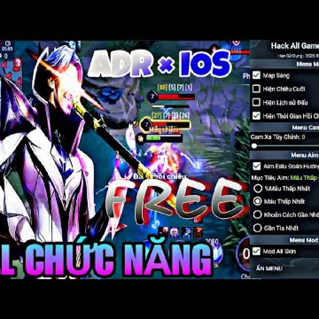 Hướng dẫn sử dụng Hack Map Liên Quân mới nhất cho ADR IOS – Antiband 100% và không bị khóa tài khoản mùa 32 Hướng dẫn sử dụng Hack Map Liên Quân mới nhất cho ADR IOS – Antiband 100% và không bị khóa tài khoản mùa 32