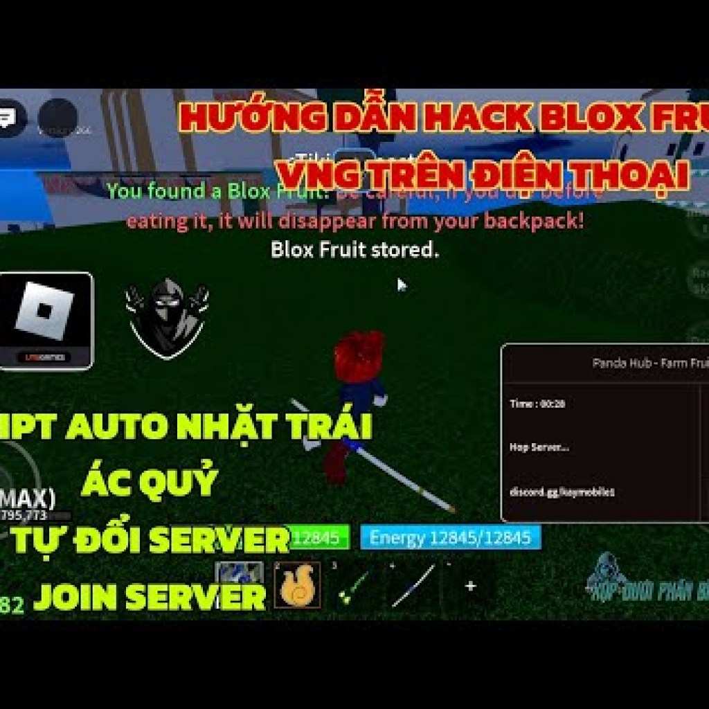 Hướng dẫn hack Blox Fruits Delta x VNG trên điện thoại dành cho người mới: Script tự động nhặt trái siêu ngon Hướng dẫn hack Blox Fruits Delta x VNG trên điện thoại dành cho người mới: Script tự động nhặt trái siêu ngon