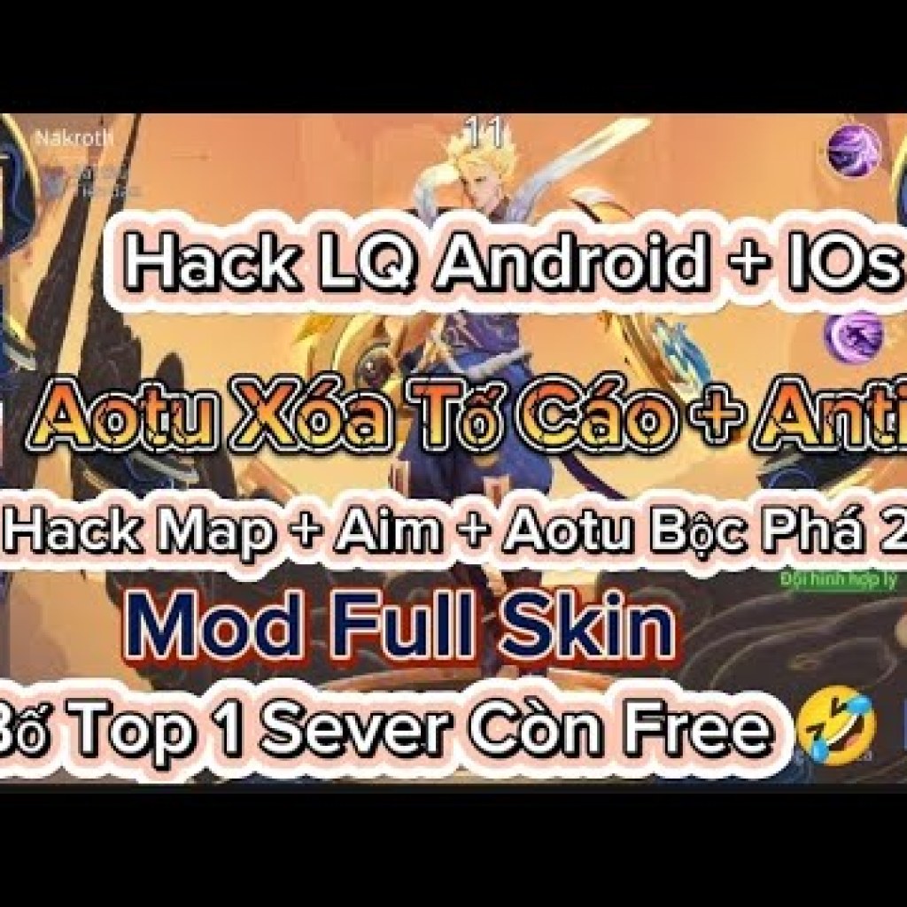 Cách Hack Liên Quân Mới Nhất: Menu Hack Map Liên Quân Mùa 33, Mod LQ Cách Hack Liên Quân Mới Nhất: Menu Hack Map Liên Quân Mùa 33, Mod LQ