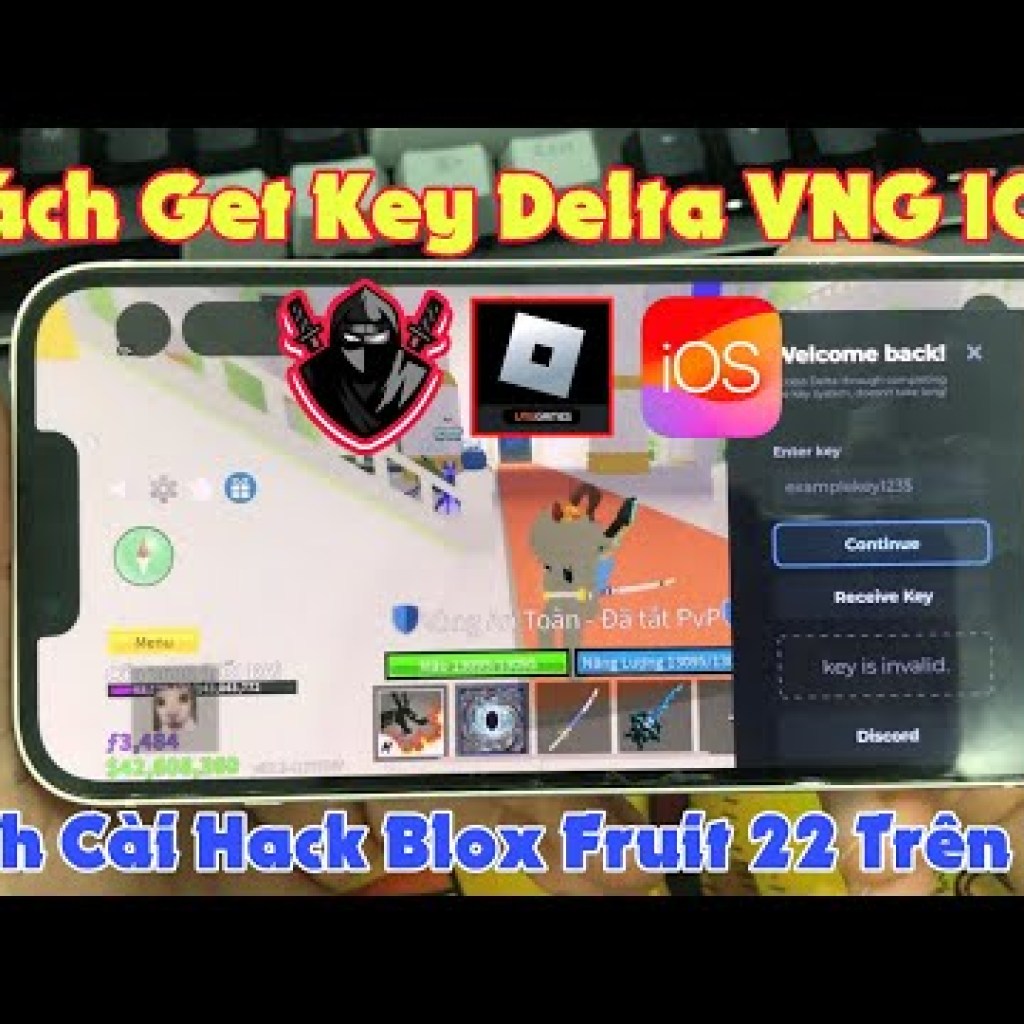 Hướng Dẫn Lấy KEY Delta VNG IOS Trên IPHONE để Hack Blox Fruit 22 VNG Hướng Dẫn Lấy KEY Delta VNG IOS Trên IPHONE để Hack Blox Fruit 22 VNG