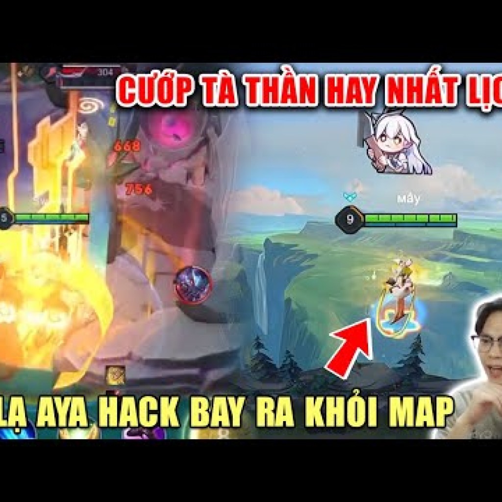 Tiktok Liên Quân Phần 217: Aya hack bay khỏi map với pha cướp tà thần độc nhất lịch sử Tiktok Liên Quân Phần 217: Aya hack bay khỏi map với pha cướp tà thần độc nhất lịch sử