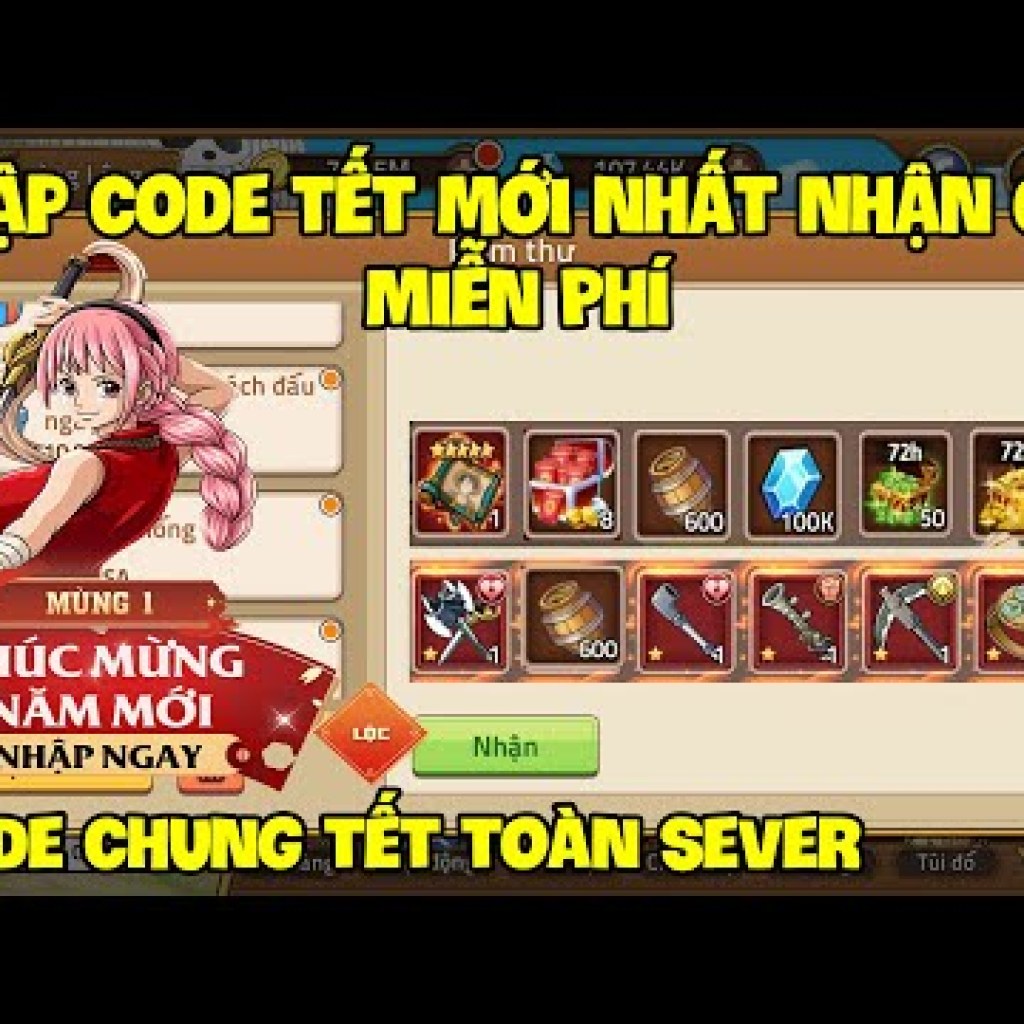Nhập 25 Code Hải Tặc Mới Nhất Nhận Quà Giftcode Sự Kiện Mùng 1 Tết Nhập 25 Code Hải Tặc Mới Nhất Nhận Quà Giftcode Sự Kiện Mùng 1 Tết