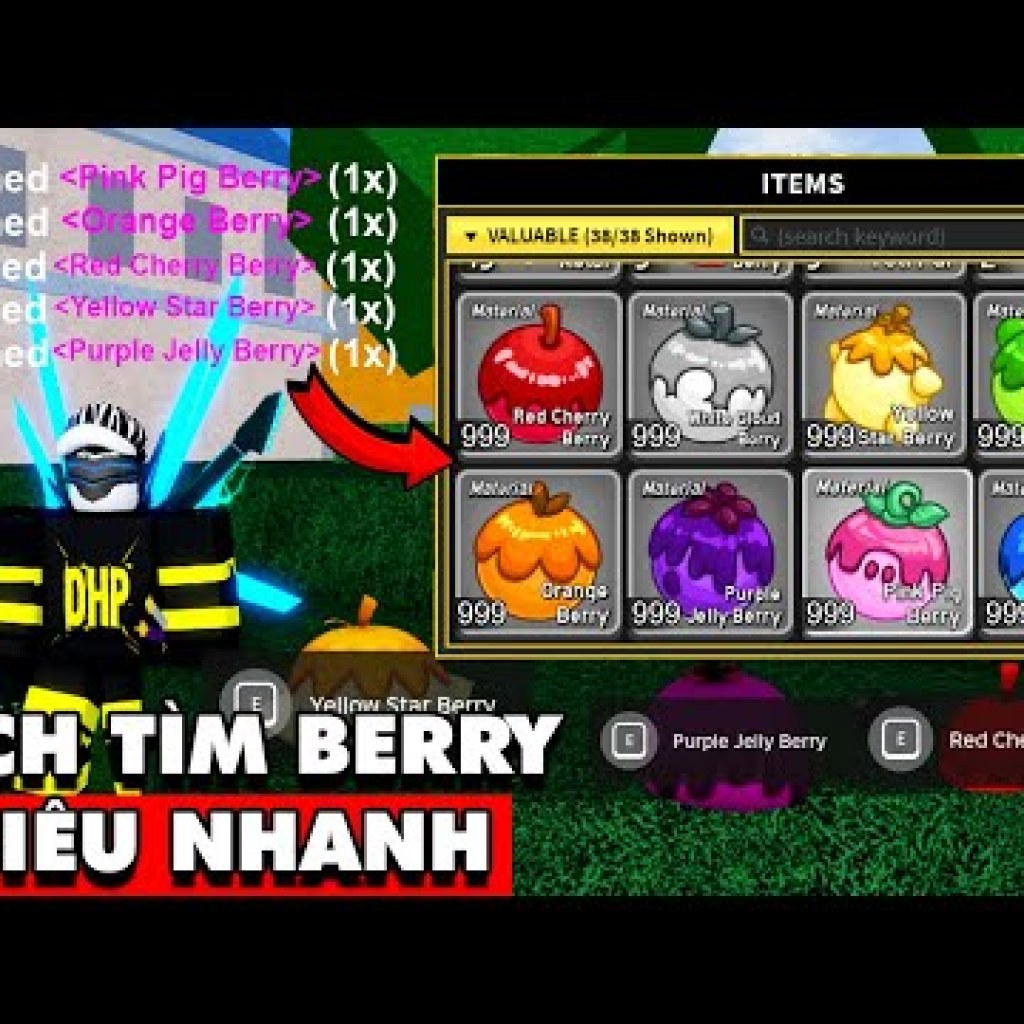 Cách Tìm BERRY 99 Trong SEVER THƯỜNG Blox Fruits: Hướng Dẫn Tối Ưu SEO Cách Tìm BERRY 99 Trong SEVER THƯỜNG Blox Fruits: Hướng Dẫn Tối Ưu SEO