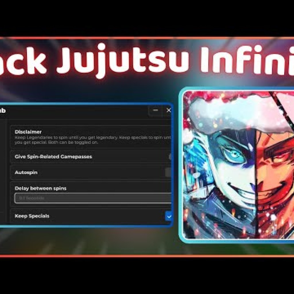 Hướng dẫn hack Jujutsu Infinite trên điện thoại: Auto Farm, Auto Boss, Script Hack tối ưu SEO Hướng dẫn hack Jujutsu Infinite trên điện thoại: Auto Farm, Auto Boss, Script Hack tối ưu SEO