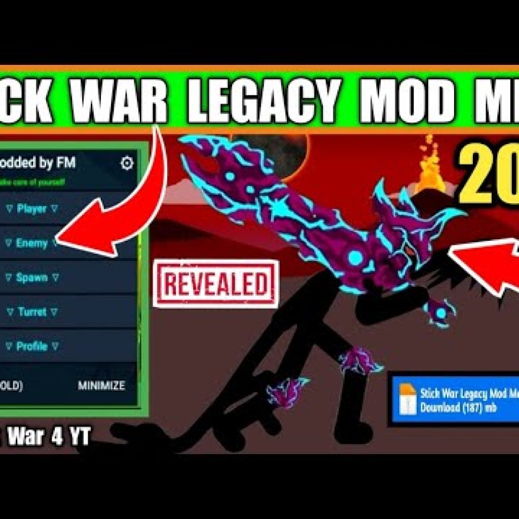 Tải Stick War Legacy Mod Menu 2025198 – Phiên bản FM Mod mới nhất với tính năng Unlimited All Tải Stick War Legacy Mod Menu 2025198 – Phiên bản FM Mod mới nhất với tính năng Unlimited All