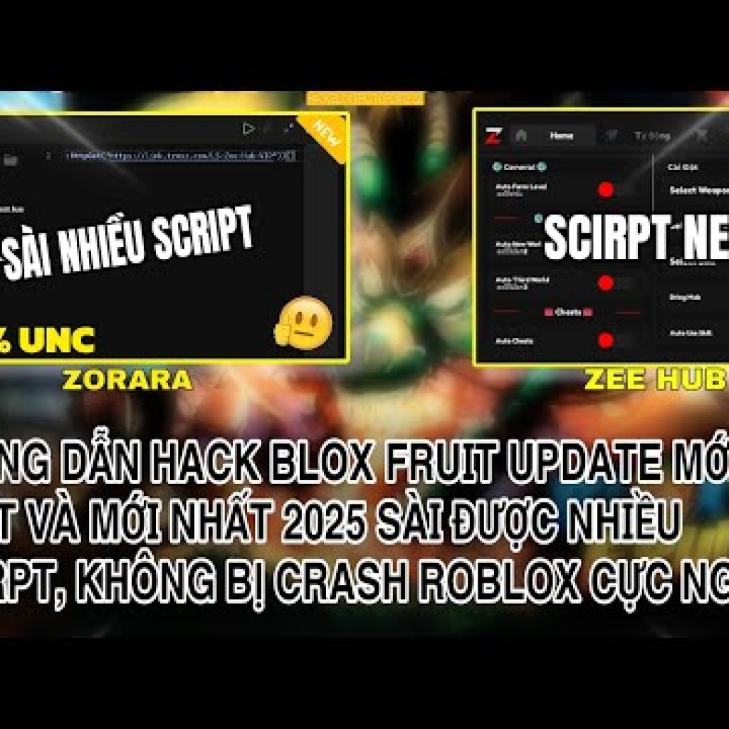 Hướng dẫn hack Blox Fruit mới nhất trên PC từ A-Z: Cách sử dụng nhiều script để tránh bị văng Hướng dẫn hack Blox Fruit mới nhất trên PC từ A-Z: Cách sử dụng nhiều script để tránh bị văng