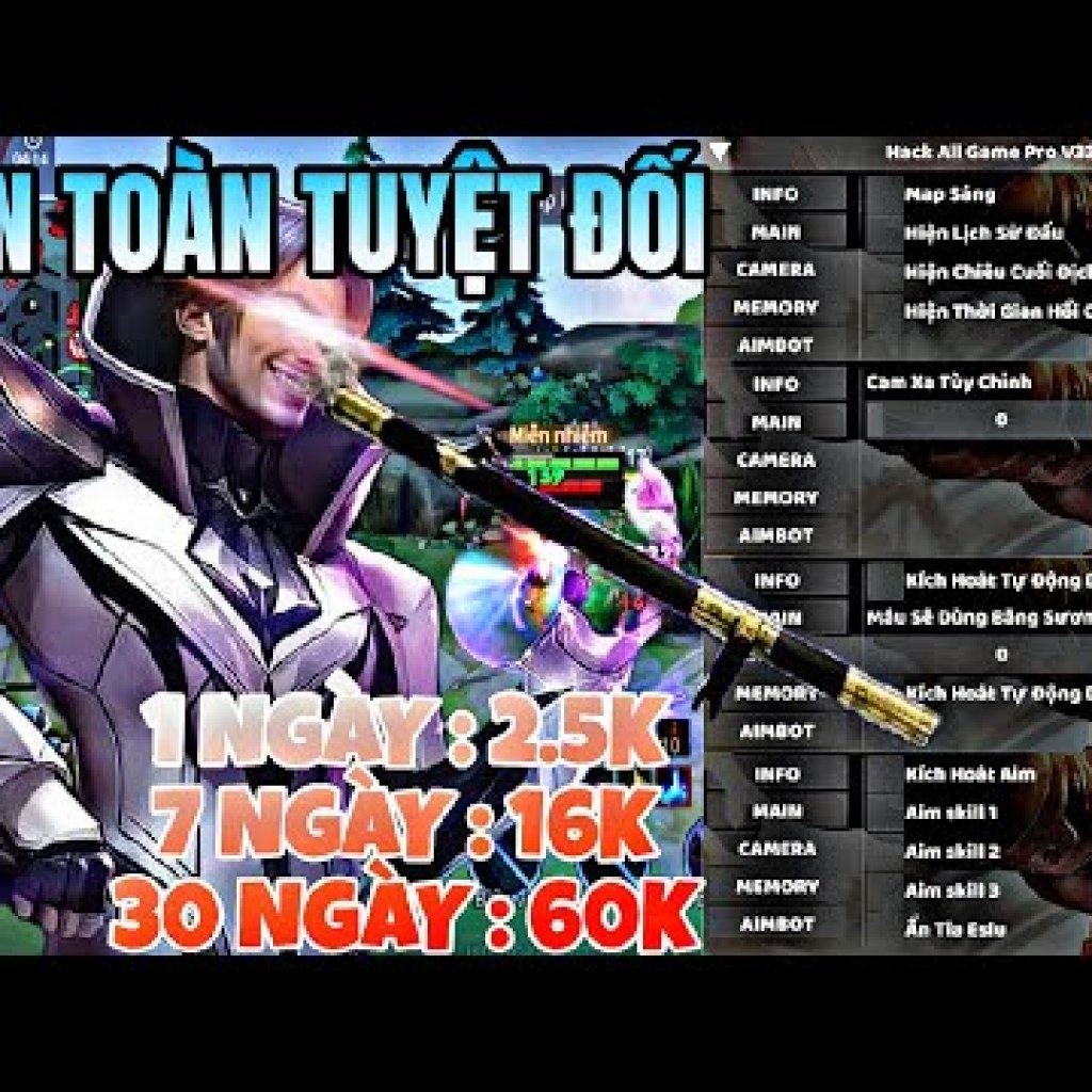 Cập Nhật Hack Map Liên Quân Mới Nhất Cho Adr IOS – Antiband 100% Không Khóa Acc Mùa 32 Cập Nhật Hack Map Liên Quân Mới Nhất Cho Adr IOS – Antiband 100% Không Khóa Acc Mùa 32