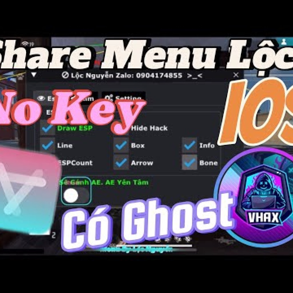 Hack FF OB47: Chia sẻ Menu Lộc ESP AIM Ghost No Key IOS No JB Anti – Vhaxme Hack FF OB47: Chia sẻ Menu Lộc ESP AIM Ghost No Key IOS No JB Anti – Vhaxme