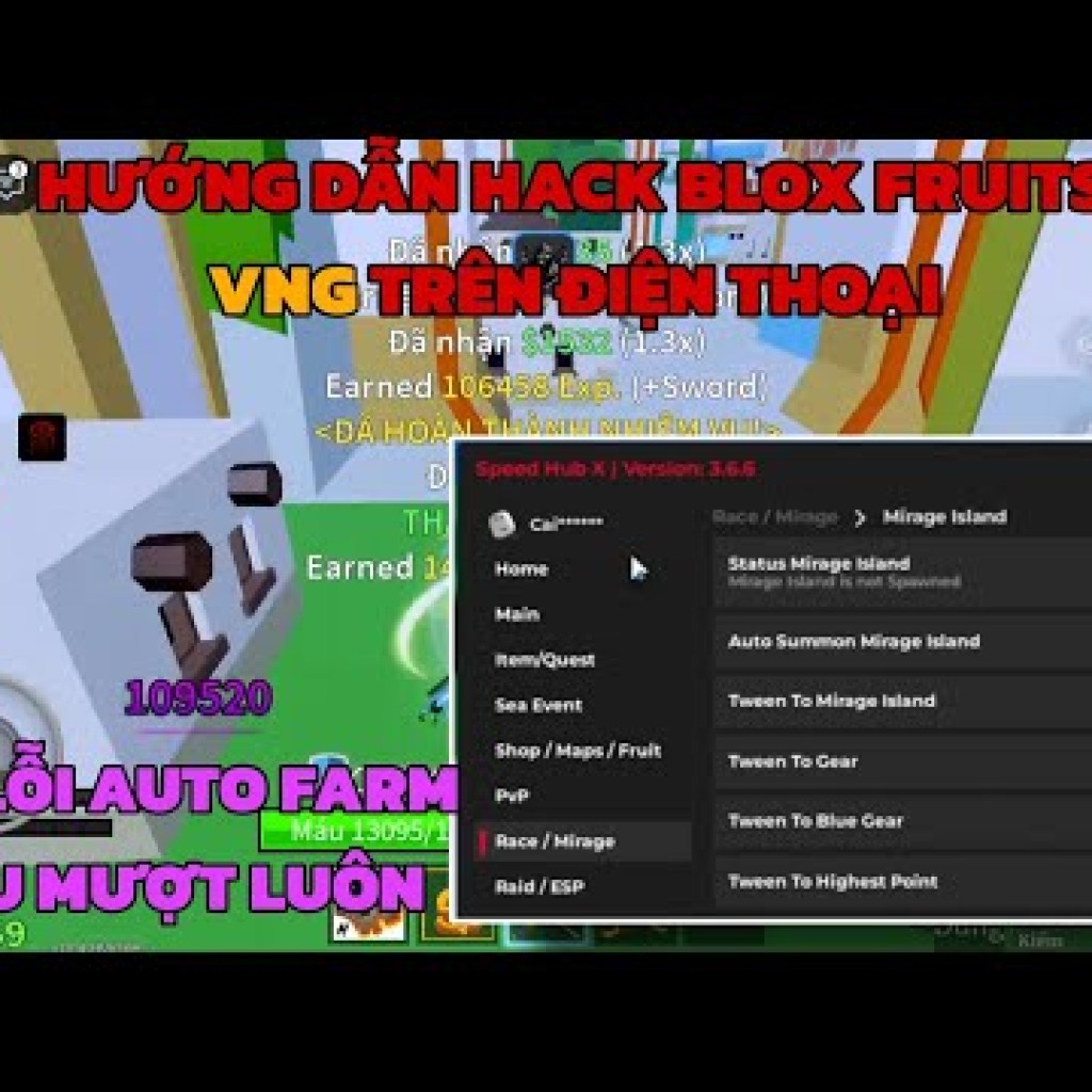 Hướng dẫn hack Blox Fruits Delta x VNG trên điện thoại cho người mới – Script fix lỗi auto farm Hướng dẫn hack Blox Fruits Delta x VNG trên điện thoại cho người mới – Script fix lỗi auto farm