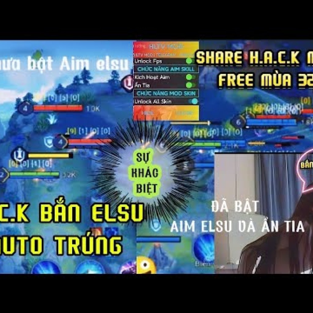 Chia sẻ Hack Aim Skill Elsu Mùa 32 – Hack Map Liên Quân Antiban No Key Update 1812 Chia sẻ Hack Aim Skill Elsu Mùa 32 – Hack Map Liên Quân Antiban No Key Update 1812
