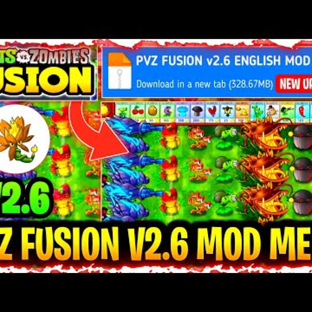 Cập nhật PVZ Fusion 231 Tiếng Anh Mod Menu: Mở khóa Tính năng mới Cập nhật PVZ Fusion 231 Tiếng Anh Mod Menu: Mở khóa Tính năng mới