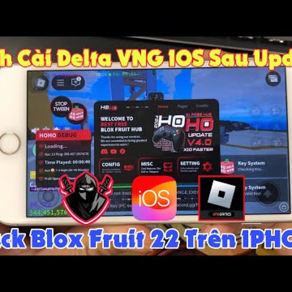 Cách Cài Đặt DELTA VNG IOS Sau Update DRAGON Phiên Bản Mới Nhất Hack Blox Fruit 21 IOS Cách Cài Đặt DELTA VNG IOS Sau Update DRAGON Phiên Bản Mới Nhất Hack Blox Fruit 21 IOS