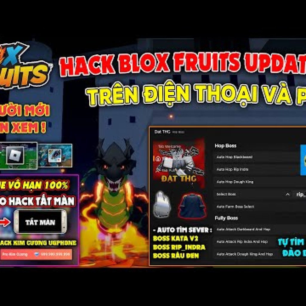 Cách treo hack Blox Fruits khi tắt màn hình bằng Cloud Ugphone vô hạn script auto sever full boss Cách treo hack Blox Fruits khi tắt màn hình bằng Cloud Ugphone vô hạn script auto sever full boss