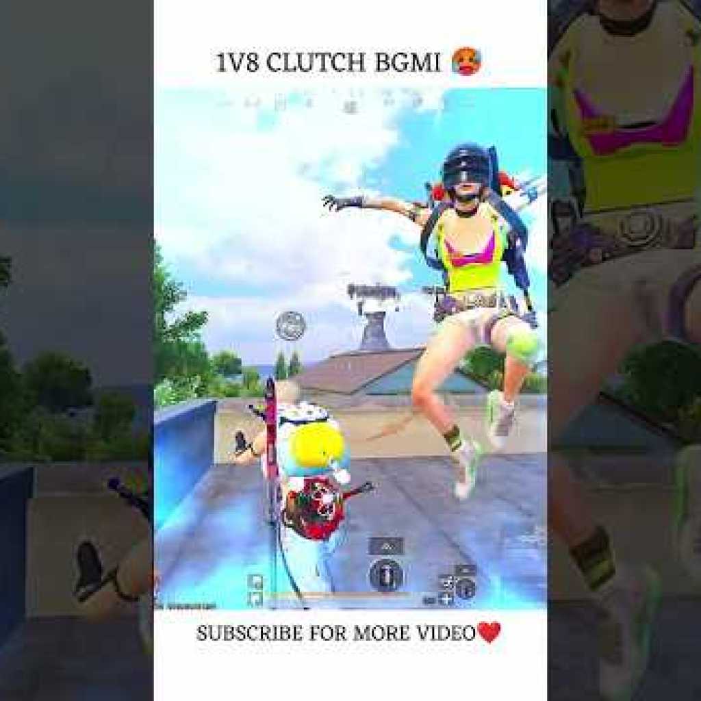 Chiến thắng 1v8 đầy kịch tính trong trận BGMI của tôi Chiến thắng 1v8 đầy kịch tính trong trận BGMI của tôi