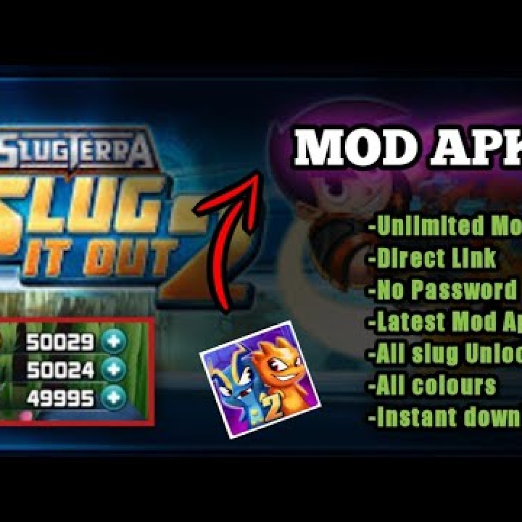 Slug It Out 2 Mod Apk – Bản Hack Vô Hạn Đá Quý và Tiền Tệ Slug It Out 2 Mod Apk – Bản Hack Vô Hạn Đá Quý và Tiền Tệ