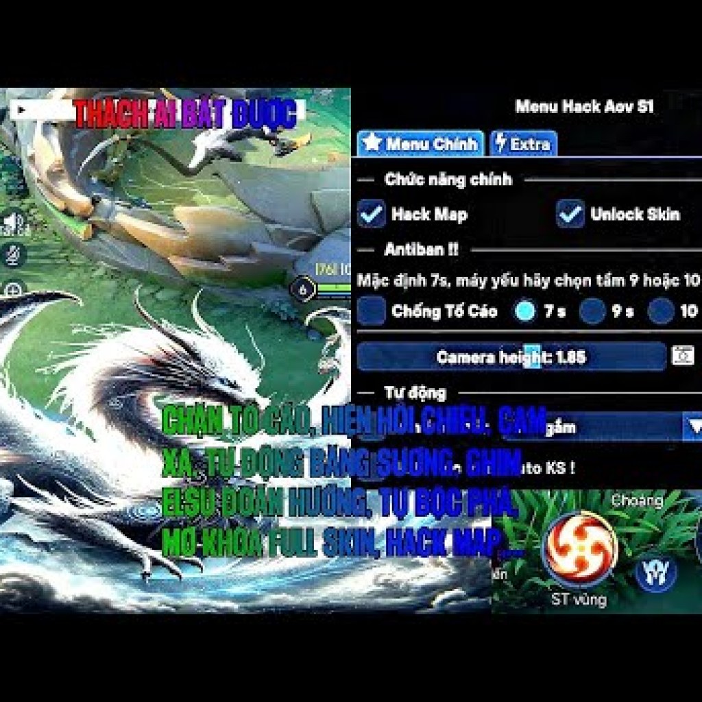 Hướng dẫn Hack Map Liên Quân mới nhất cho ADR IOS – Antiband 100% Không Khóa Acc Mùa 33 Hướng dẫn Hack Map Liên Quân mới nhất cho ADR IOS – Antiband 100% Không Khóa Acc Mùa 33