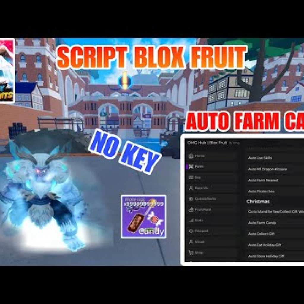 Cách Hack Blox Fruit UPDATE XMAS Trên Điện Thoại: Auto Farm Candy và Auto Christmas miễn phí Cách Hack Blox Fruit UPDATE XMAS Trên Điện Thoại: Auto Farm Candy và Auto Christmas miễn phí