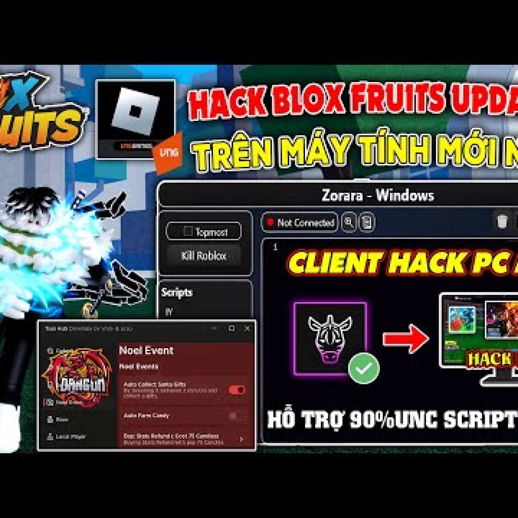 Hướng Dẫn Hack Blox Fruits 21 Mới Nhất Trên Máy Tính Bằng Client Vip Hỗ Trợ 90UNC Miễn Phí Hướng Dẫn Hack Blox Fruits 21 Mới Nhất Trên Máy Tính Bằng Client Vip Hỗ Trợ 90UNC Miễn Phí