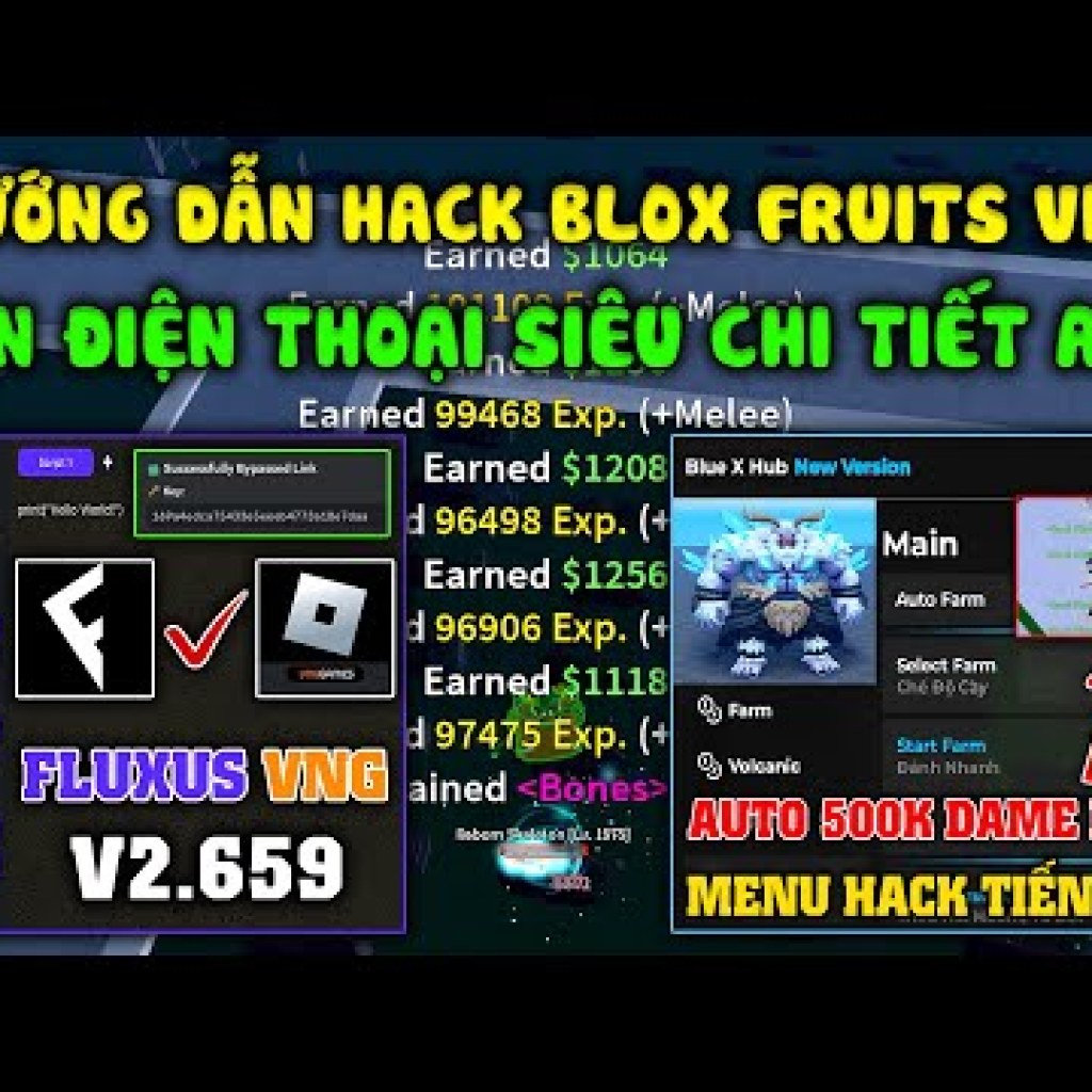 Cách Hack Blox Fruits 24 Fluxus VNG Fix Update Mới Nhất Trên Điện Thoại – Menu Hack Tiếng Việt Mới Cách Hack Blox Fruits 24 Fluxus VNG Fix Update Mới Nhất Trên Điện Thoại – Menu Hack Tiếng Việt Mới