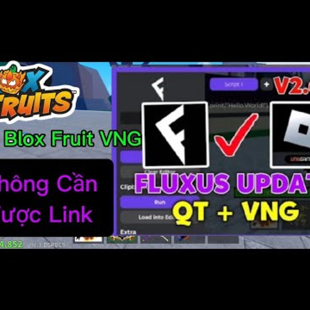 Hướng dẫn Hack Blox Fruit Update 25 với Fluxus VNG V2665 và Redz Hub Script không chứa liên kết Hướng dẫn Hack Blox Fruit Update 25 với Fluxus VNG V2665 và Redz Hub Script không chứa liên kết
