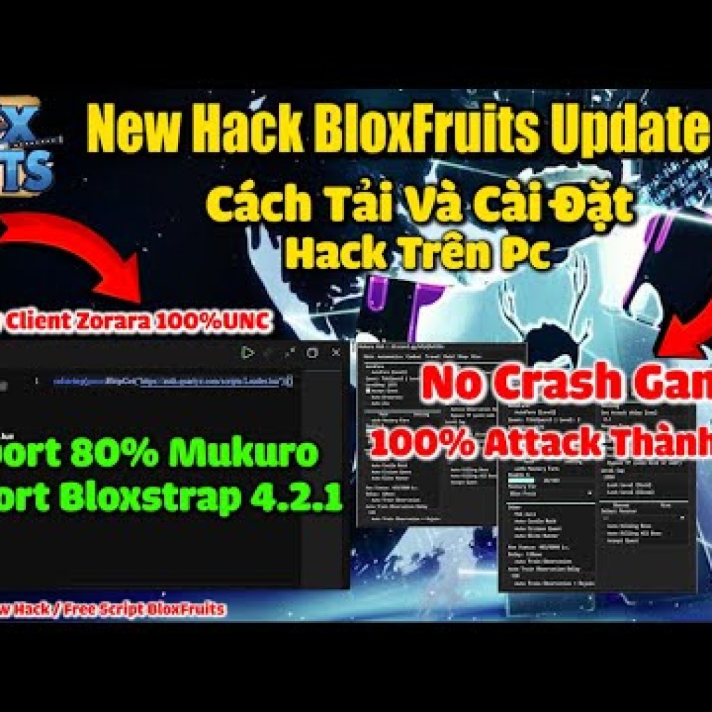 Blox Fruits – Hack Client Zorara Mới Nhất Cho PC: Mukuro Hub, Auto FramAuto, Auto Raid Và Nhiều Thứ Khác Blox Fruits – Hack Client Zorara Mới Nhất Cho PC: Mukuro Hub, Auto FramAuto, Auto Raid Và Nhiều Thứ Khác