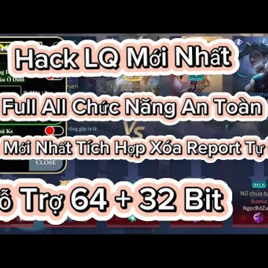 Cách Hack Liên Quân Mới Nhất: Menu Hack Map Liên Quân Mùa 33, Mod LQ Mới Nhất Cách Hack Liên Quân Mới Nhất: Menu Hack Map Liên Quân Mùa 33, Mod LQ Mới Nhất