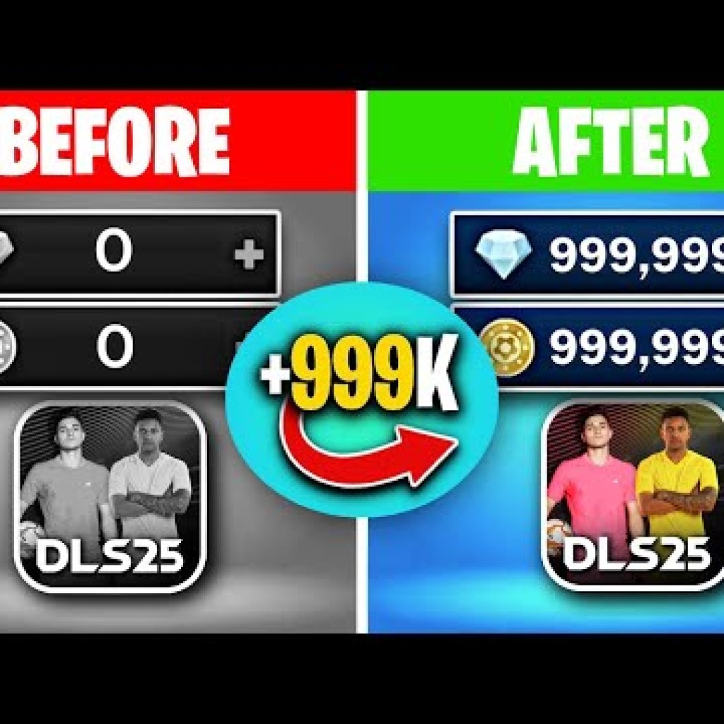 Hướng dẫn HackMOD DLS 25: Cách Nhận Vô Hạn Coins và Diamonds trong Dream League Soccer 2025 Hướng dẫn HackMOD DLS 25: Cách Nhận Vô Hạn Coins và Diamonds trong Dream League Soccer 2025