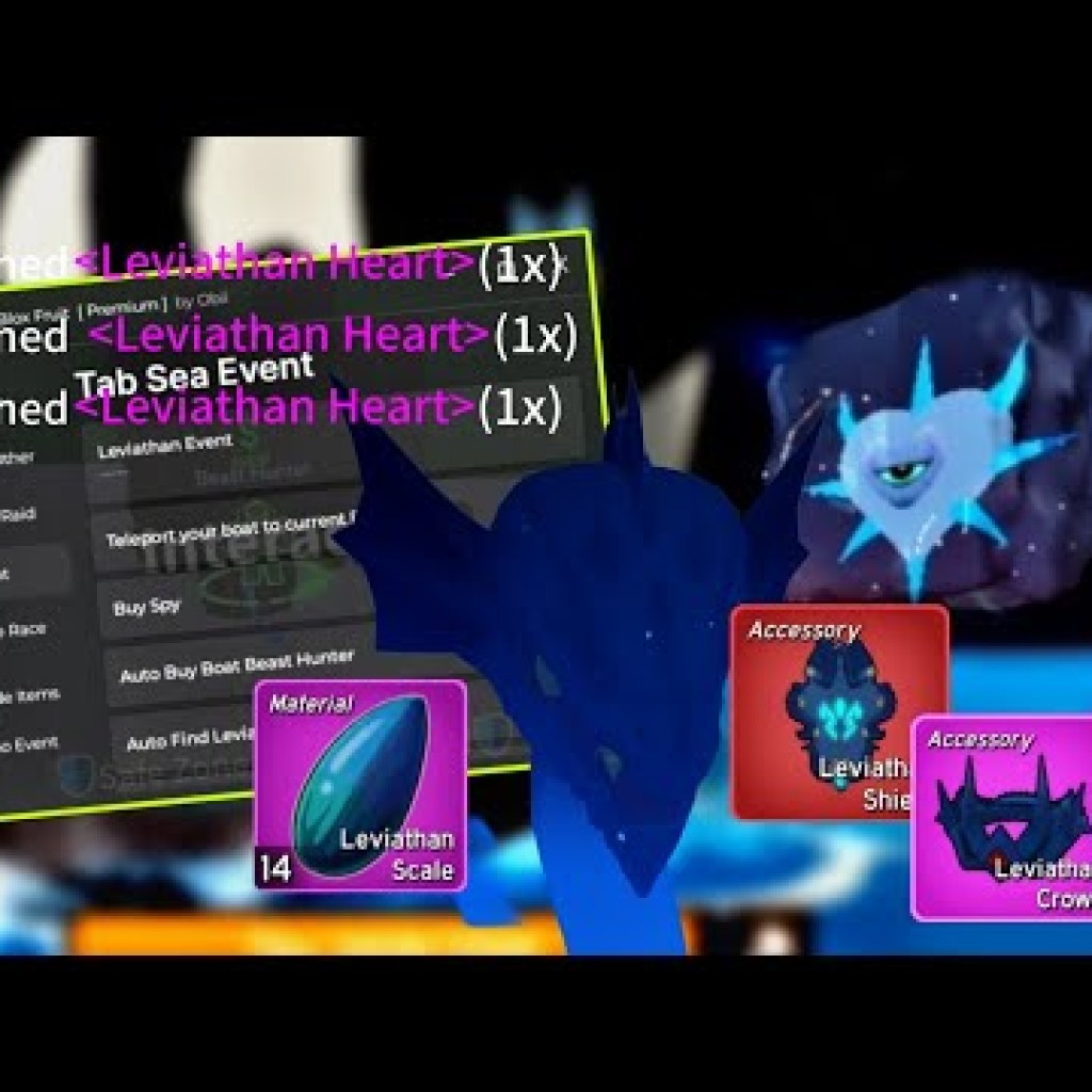 Script Hack Blox Fruits 22: Tự động tìm và tấn công Leviathan, tự động bắn tim Leviathan Script Hack Blox Fruits 22: Tự động tìm và tấn công Leviathan, tự động bắn tim Leviathan