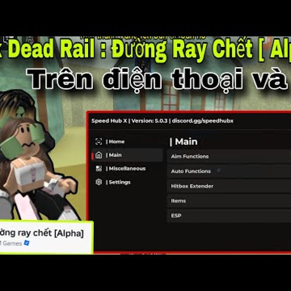 Dead Rail Đường Ray Chết Aipha: Hướng Dẫn Hack Tốc Độ Script Trên Điện Thoại với Speed Hub Dead Rail Đường Ray Chết Aipha: Hướng Dẫn Hack Tốc Độ Script Trên Điện Thoại với Speed Hub