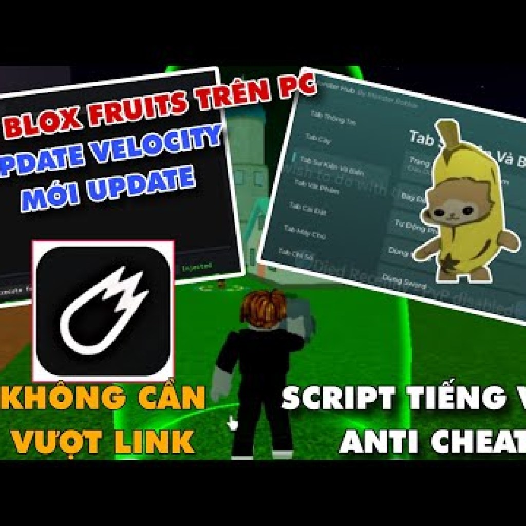 Hướng dẫn Hack Blox Fruit Update 24 trên PC bằng Velocity mới nhất – Fix Update Anti Cheat mới Hướng dẫn Hack Blox Fruit Update 24 trên PC bằng Velocity mới nhất – Fix Update Anti Cheat mới