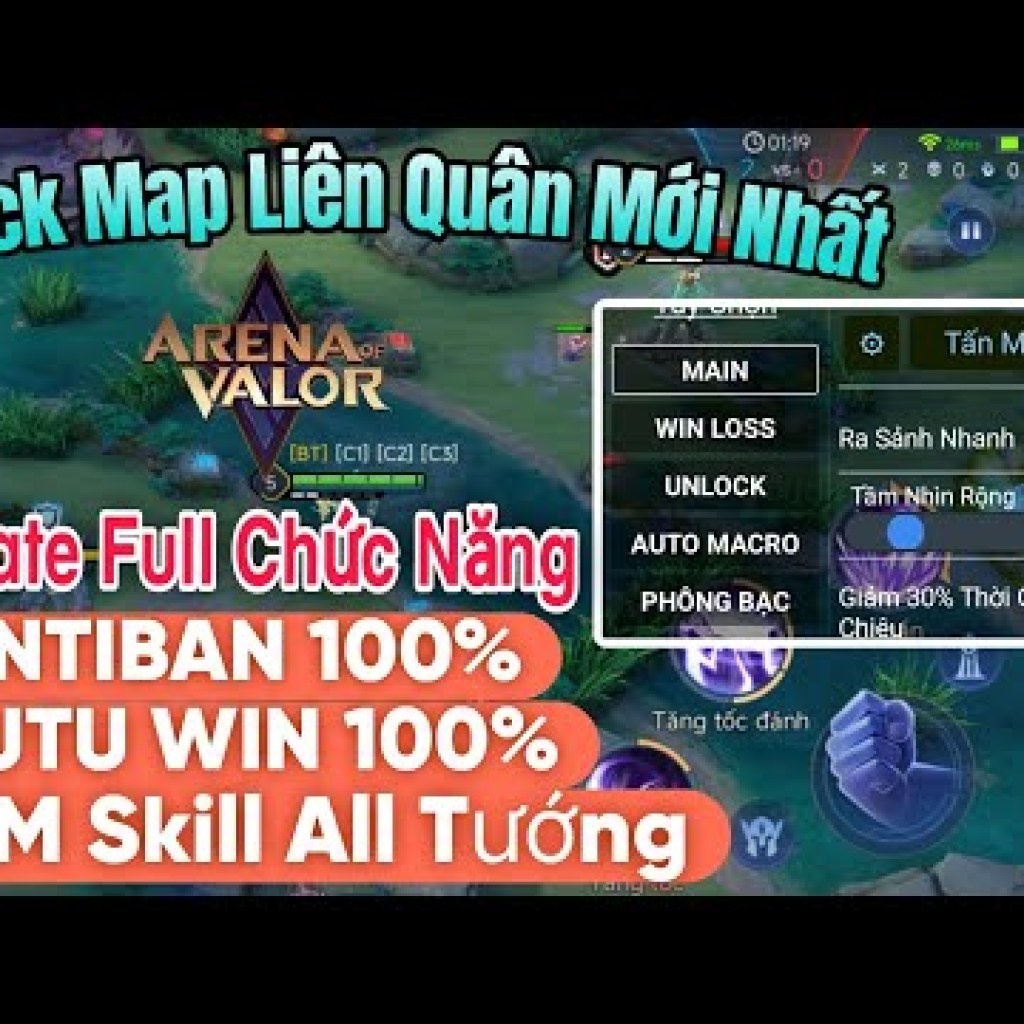 Cách Hack Liên Quân Mới Nhất: MOD MENU Chống Tố AIM, Tướng Chuẩn 100, Auto Win, Anti Ban 100 Cách Hack Liên Quân Mới Nhất: MOD MENU Chống Tố AIM, Tướng Chuẩn 100, Auto Win, Anti Ban 100