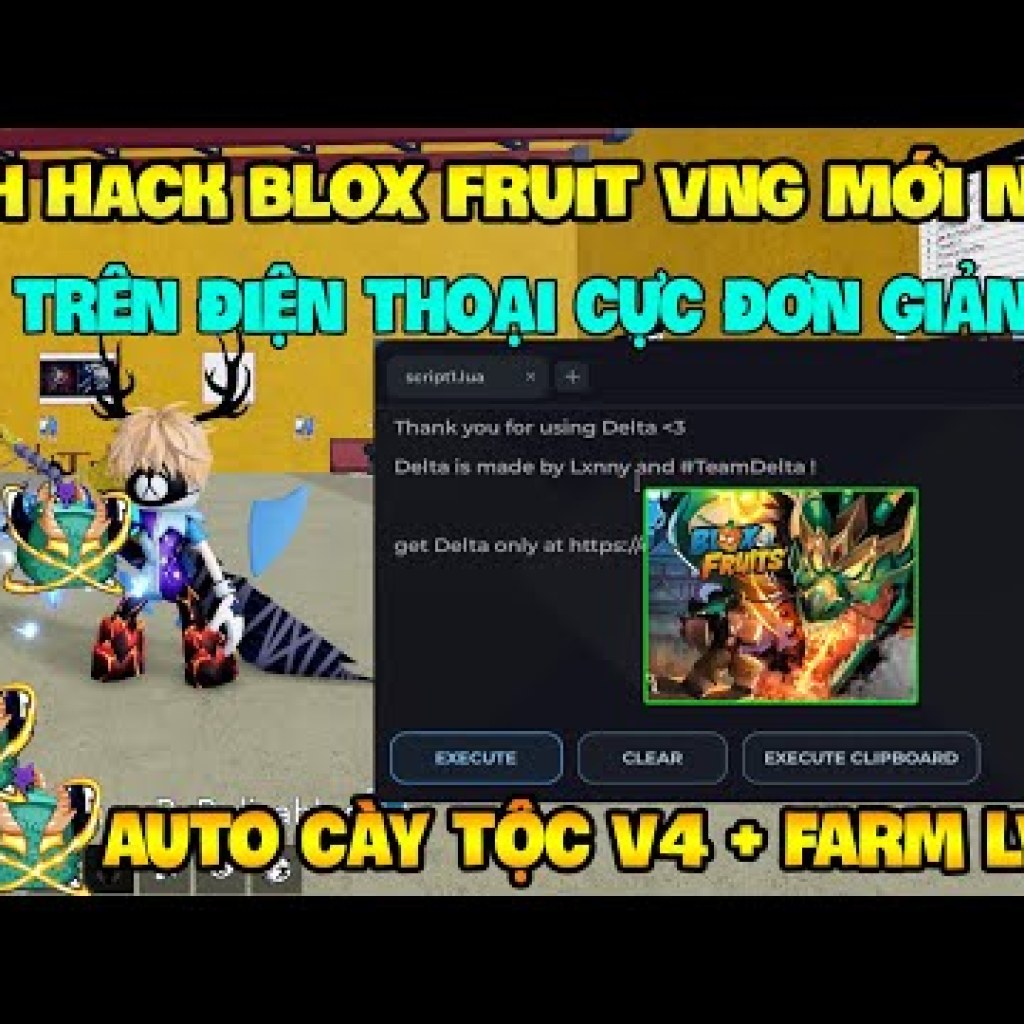 Roblox VNG: Hướng dẫn hack Blox Fruit Update 22 Fish và Fisch Delta x VNG trên điện thoại iOS và PC với script mới Roblox VNG: Hướng dẫn hack Blox Fruit Update 22 Fish và Fisch Delta x VNG trên điện thoại iOS và PC với script mới