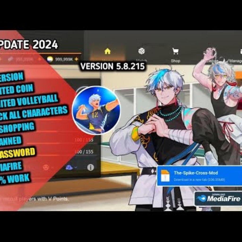 Hack The Spike V58215 APKIOS VIP Mới Nhất – Đầy Đủ Tiền và Cầu Thủ Hack The Spike V58215 APKIOS VIP Mới Nhất – Đầy Đủ Tiền và Cầu Thủ