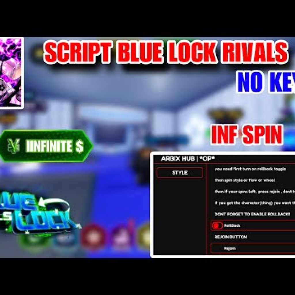 Cách Hack Blue Lock Rivals Infinite Spin No Key Trên Điện Thoại – Infinite Spin Style Vô Hạn Vòng Quay Cách Hack Blue Lock Rivals Infinite Spin No Key Trên Điện Thoại – Infinite Spin Style Vô Hạn Vòng Quay