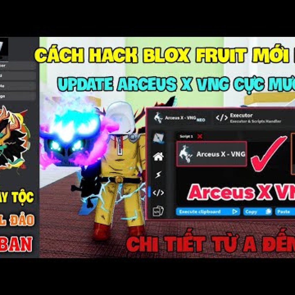 Cách Hack Blox Fruit VNG trên Điện Thoại iOS và PC: Arceus x VNG và Script Farm Tim Sự Kiện Valentine Cách Hack Blox Fruit VNG trên Điện Thoại iOS và PC: Arceus x VNG và Script Farm Tim Sự Kiện Valentine