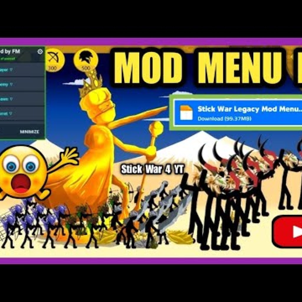 Tải Mod Menu FM stick war legacy miễn phí Tải Mod Menu FM stick war legacy miễn phí