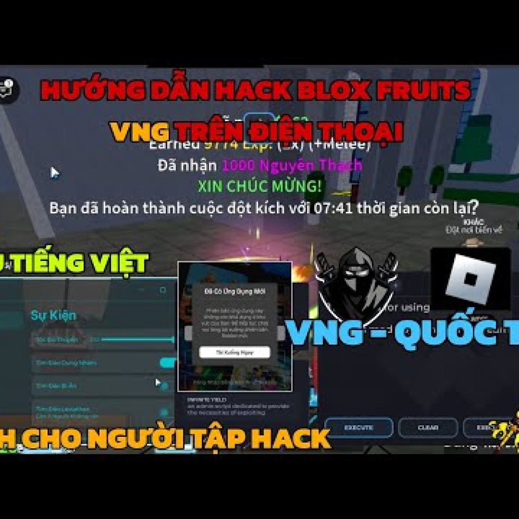 Thủ thuật hack Blox Fruits Delta x VNG trên điện thoại dành cho người mới: Cực dễ và chi tiết Thủ thuật hack Blox Fruits Delta x VNG trên điện thoại dành cho người mới: Cực dễ và chi tiết