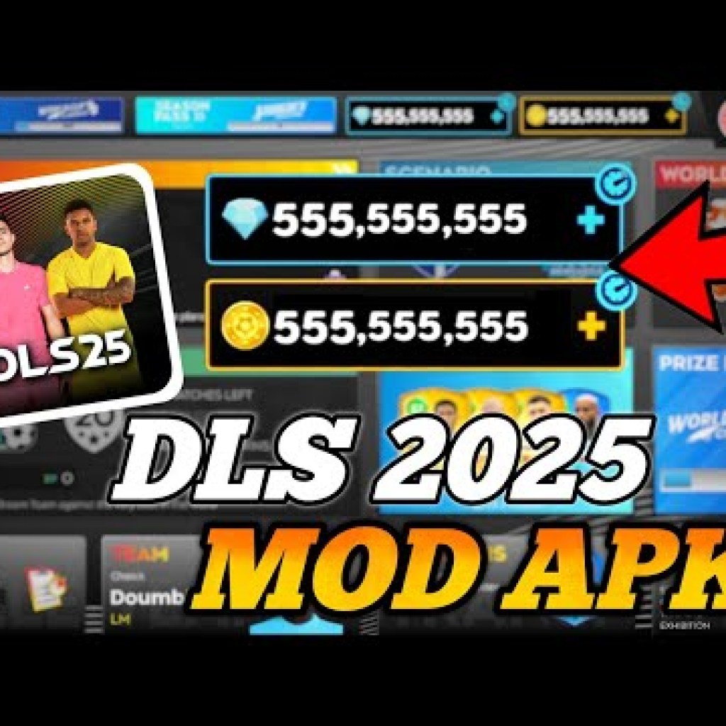 DLS 25 Hack Mod – Tải DLS 2025 Mod Apk Miễn Phí – Dream League Soccer 25 Mod Apk Vô Hạn Tiền DLS 25 Hack Mod – Tải DLS 2025 Mod Apk Miễn Phí – Dream League Soccer 25 Mod Apk Vô Hạn Tiền
