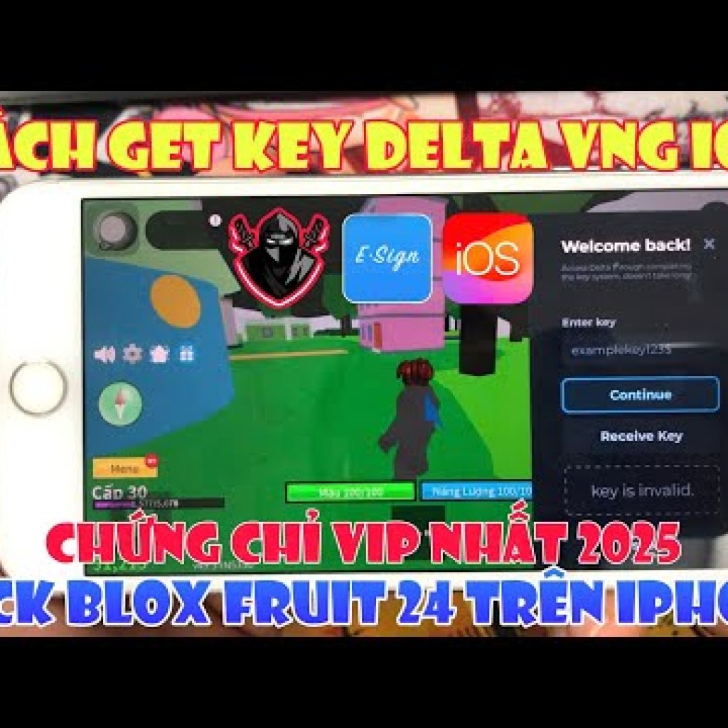 Hướng dẫn Lấy KEY Delta VNG Trên IPHONE Hack Blox Fruit 24 Mới nhất 2025 Hướng dẫn Lấy KEY Delta VNG Trên IPHONE Hack Blox Fruit 24 Mới nhất 2025