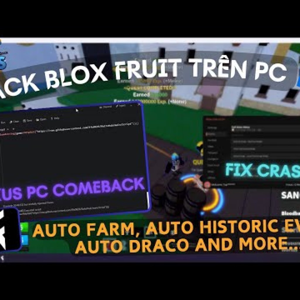 Miễn Phí Hack Blox Fruit Trên PC Với Fluxus PC – Sửa Lỗi Crash Mới Nhất – Raito Hub Auto Farm Cực Nhanh Miễn Phí Hack Blox Fruit Trên PC Với Fluxus PC – Sửa Lỗi Crash Mới Nhất – Raito Hub Auto Farm Cực Nhanh