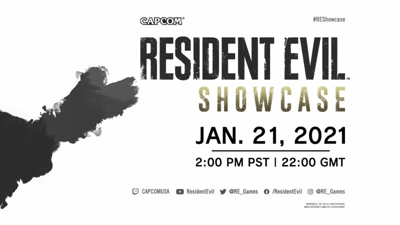 Resident Evil Showcase se dará el 21 de enero y podremos ver gameplay y un nuevo tráiler de ‘Resident Evil Village’ Resident Evil Showcase se dará el 21 de enero y podremos ver gameplay y un nuevo tráiler de ‘Resident Evil Village’